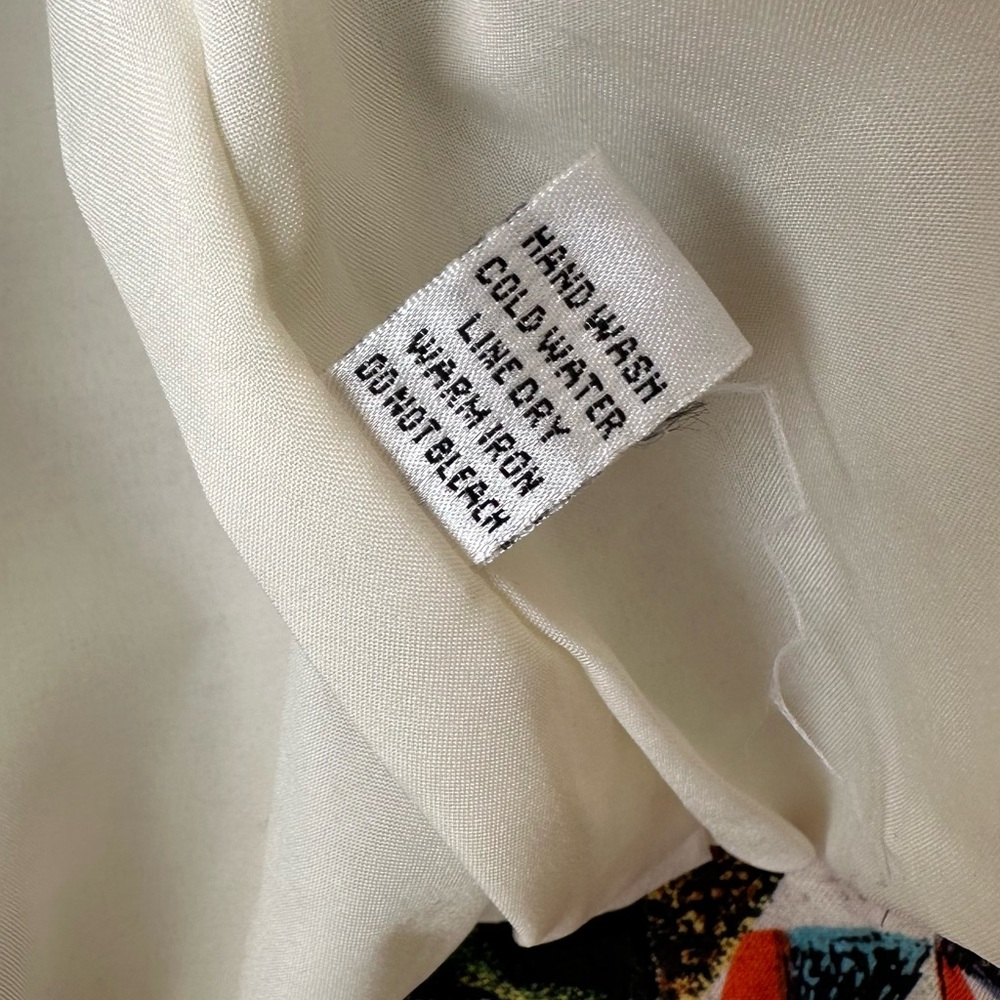 Vintage Kaktus Picasso Linen Jacket - M - Picture 14 of 16